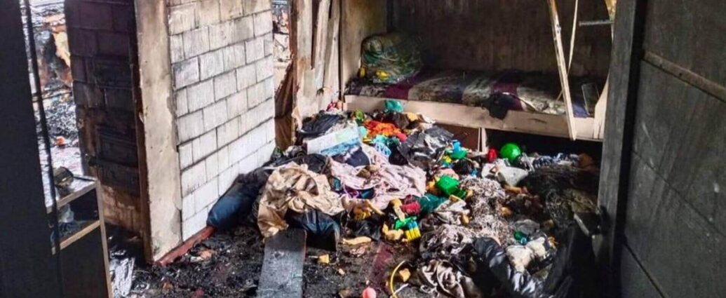 Двое детей погибли на пожаре в Каменецком районе