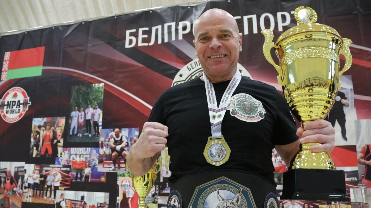 Новый мировой рекорд установлен в белорусском жиме