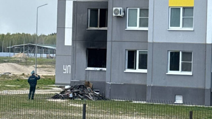 В Речице горела квартира многоквартирного жилого дома