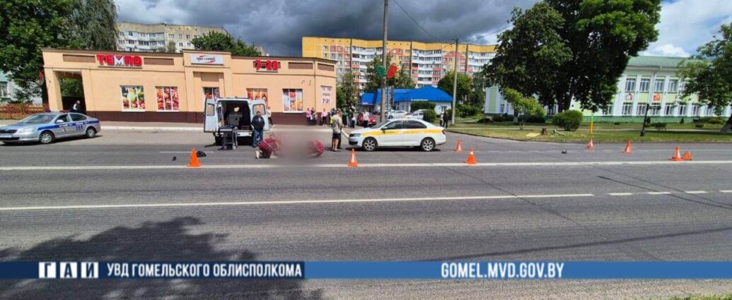 В Речице пешеход угодил под колеса легкового автомобиля