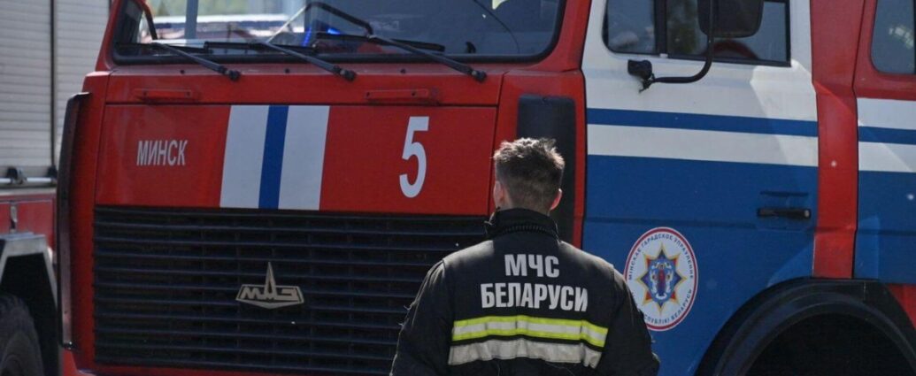 Пожар произошел в торговом центре в Речице