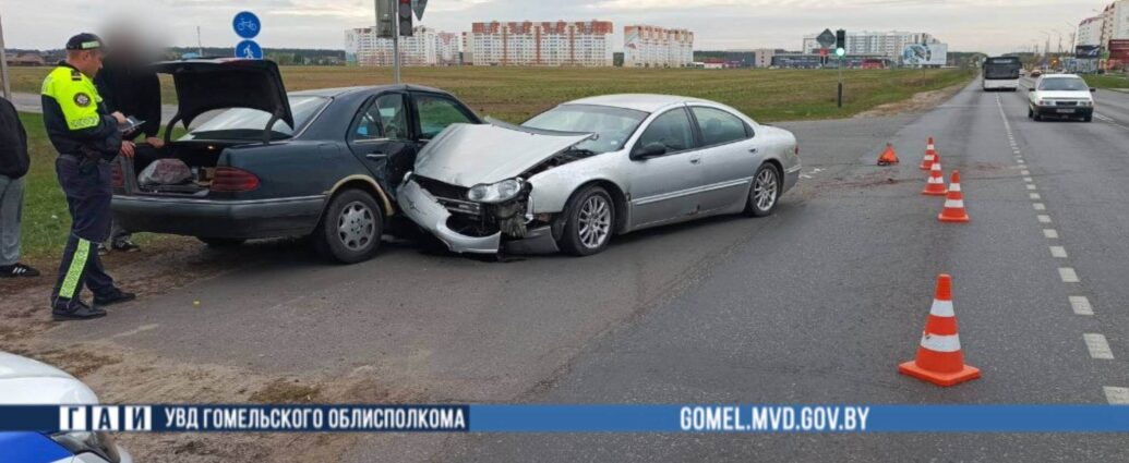 В Речице в результате ДТП пострадал пассажир легкового автомобиля